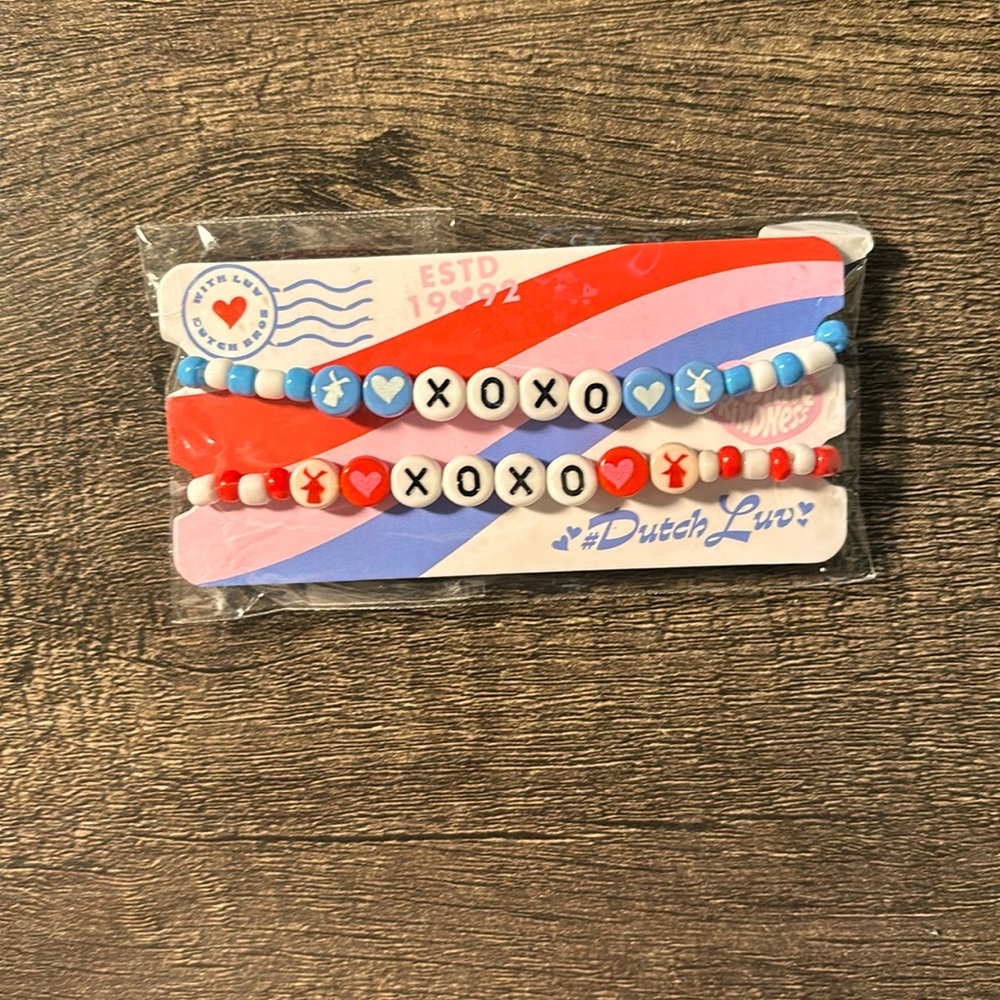 Dutch Love Limited bracelets from 02/14/24. Unopened.